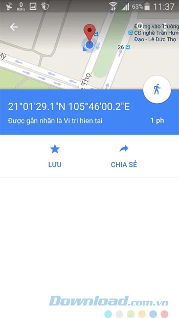 Chia sẻ vị trí