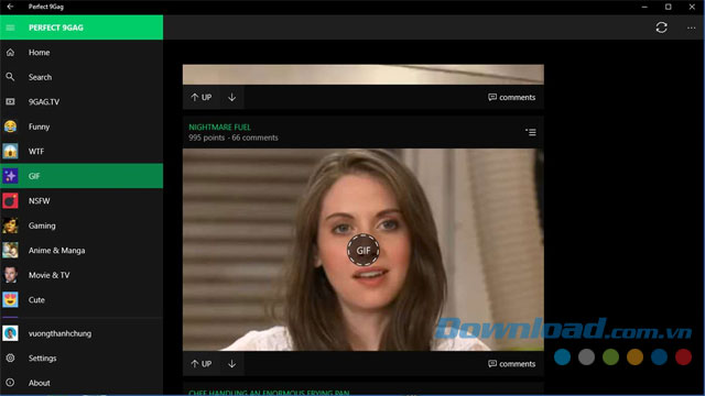 Kho hình ảnh GIF đồ sộ trên Perfect 9Gag