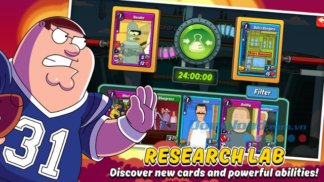 Thu thập những thẻ bài mạnh mẽ