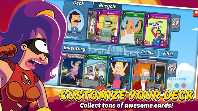 Tạo deck gồm nhiều chiến binh siêu hạng