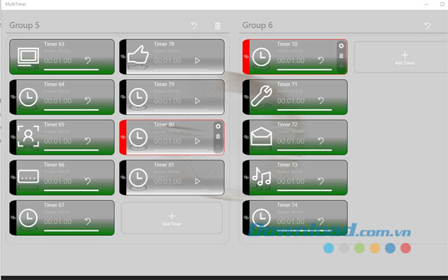 Ứng dụng hẹn giờ cho Windows 10