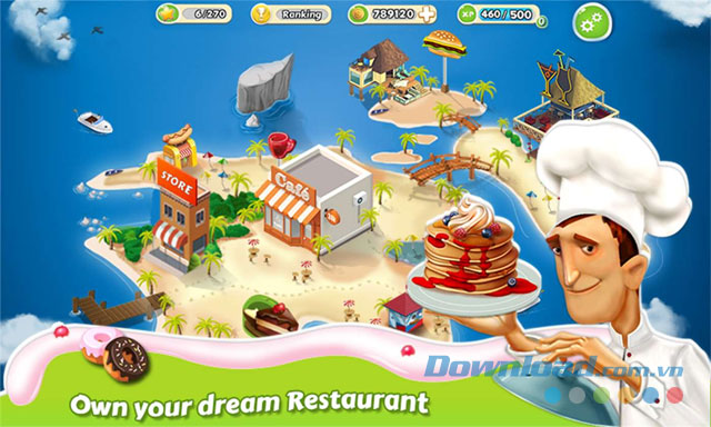 Game nấu ăn hấp dẫn cho Windows Phone