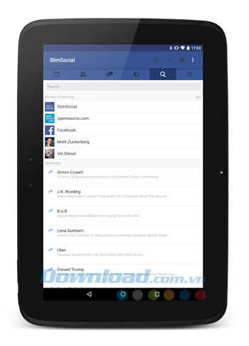 Hiển thị theo giao diện web