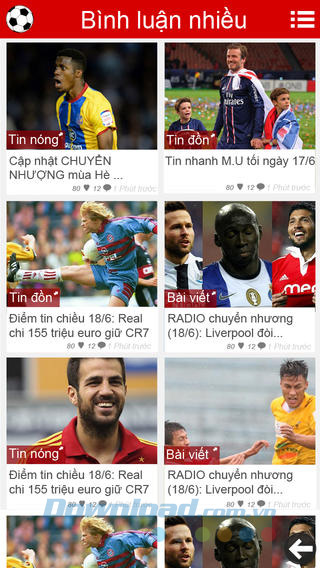 Bình luận nhiều