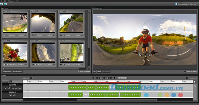 Phần mềm tạo video 360 độ