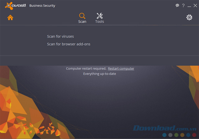 Các tùy chọn quét virus