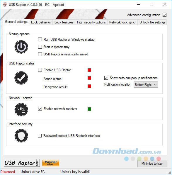 Tùy chỉnh nâng cao