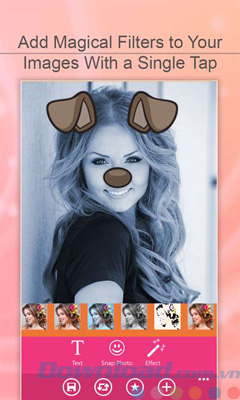 Snap Photo Filters & Stickers trên Windows Phone