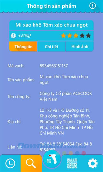 Thông tin sản phẩm