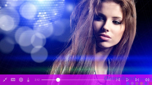 Giao diện của Media Player