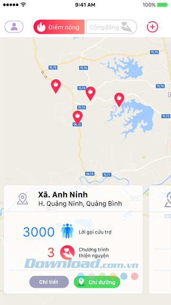 Điểm nóng cần hỗ trợ Điểm nóng cần hỗ trợ