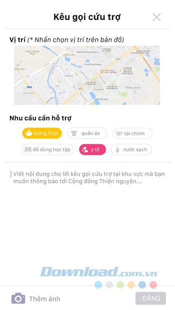 Chọn nhu cầu hỗ trợ Chọn nhu cầu hỗ trợ
