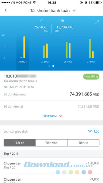 Tài khoản thanh toán