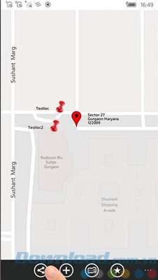 Lưu địa điểm trên GPS Maps Navigation 
