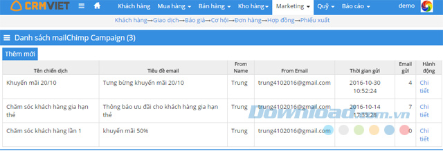 Quản lý Marketing 