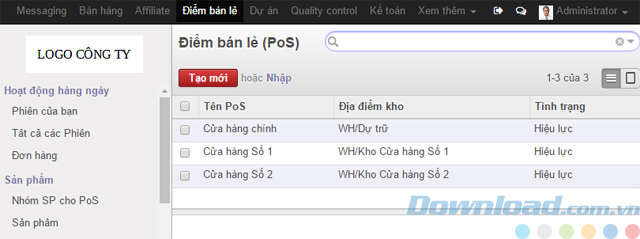 Điểm bán lẻ