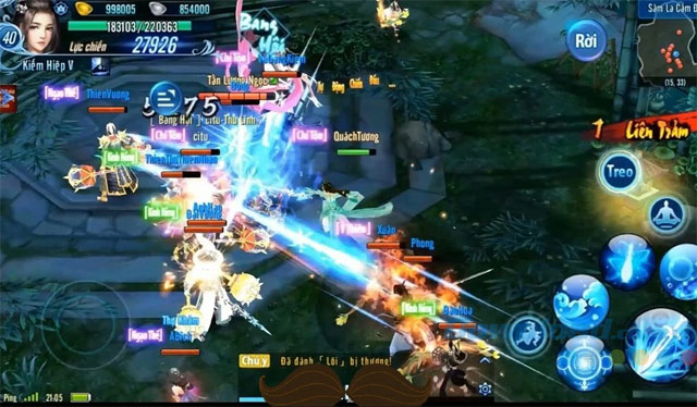  Download Võ lâm truyền kỳ Mobile - Game kiếm hiệp nhập vai trên điện thoại.