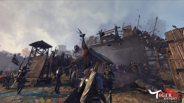 Giao diện game Tiger Knight: Empire War