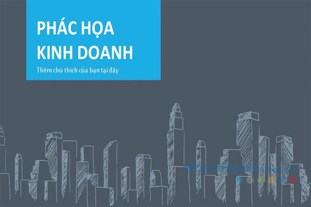 Mẫu PowerPoint Phác họa kinh doanh Mẫu PowerPoint Phác họa kinh doanh