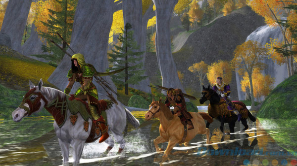Giao diện game The Lord of the Rings Online