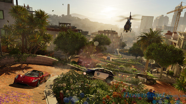 Khung cảnh trong game Watch Dogs 2