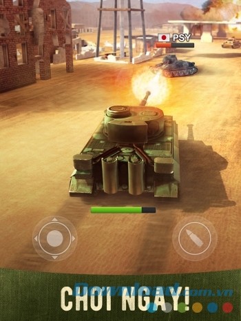 Tham gia ngay game bắn xe tăng War Machines