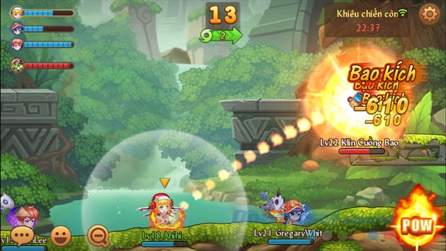 Giao diện game GunPow