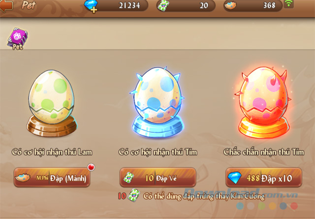 Hệ thống thú cưng