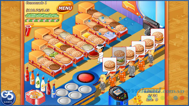 Game quản lý nhà hàng Stand O'Food 