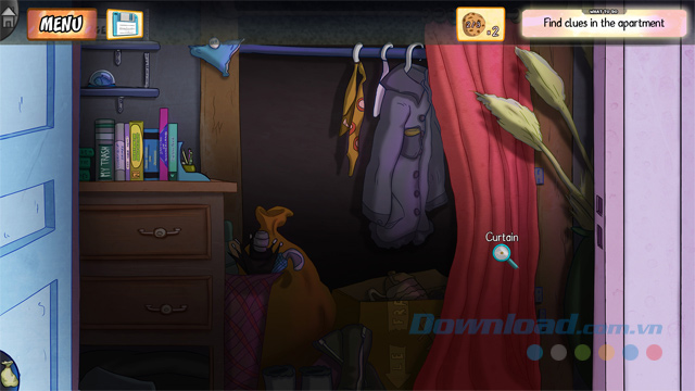 Tìm kiếm các manh mối trong game phiêu lưu Demetrios - The BIG Cynical Adventure cho máy tính, Mac và Linux