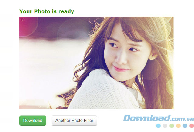 Bộ lọc ảnh đẹp trên Fun Photo Box