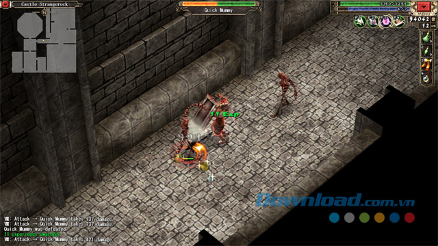 Kiếm điểm kinh nghiệm trong game nhập vai hành động mới Xanadu Next cho máy tính