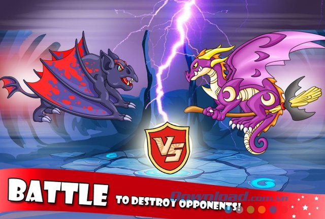 Chiến đấu đánh bại quái vật của game thủ khác Chiến đấu đánh bại quái vật của game thủ khác