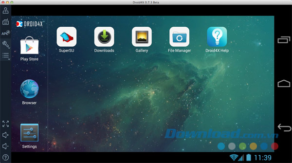 Droid4x cho Mac