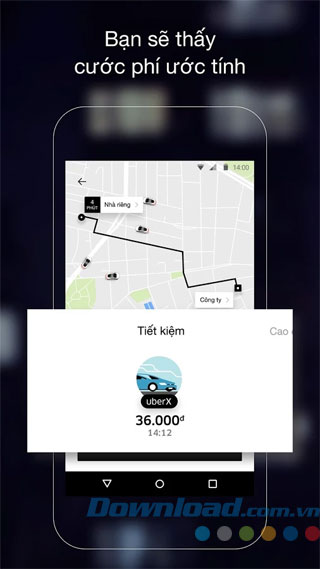 Cước phí tạm tính