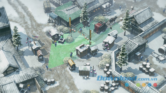 Ngắm nhìn đồ họa tuyệt đẹp của game chiến thuật Shadow Tactics: Blades of the Shogun cho máy tính, Mac và Linux