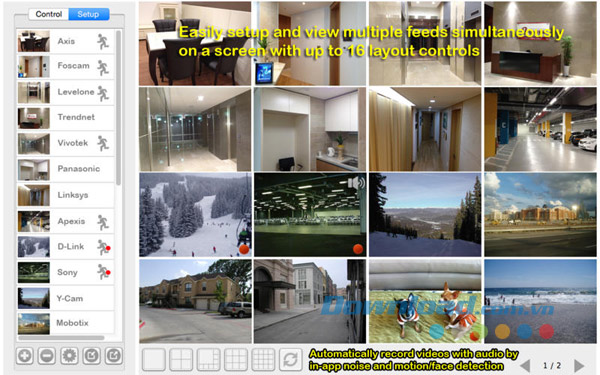 uNetCams cho Mac