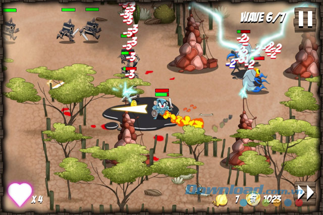 Ngắm nhìn đồ họa đẹp mắt của game phiêu lưu hành động phòng thủ Onion Force cho máy tính