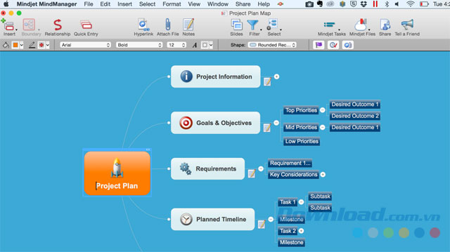 Kết nối thành viên dự án