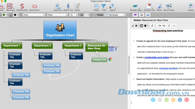 Tổ chức thông tin dưới dạng sơ đồ tư duy