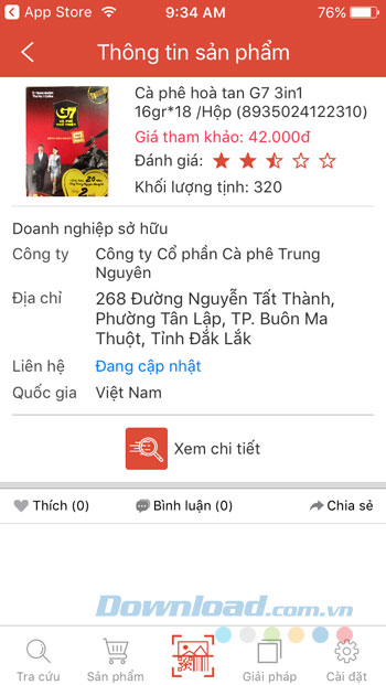 Thông tin sản phẩm