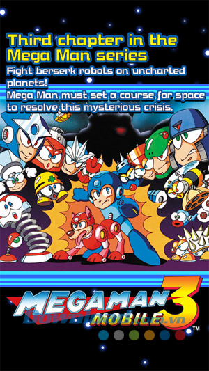 Mega Man 3 Mobile cho iOS