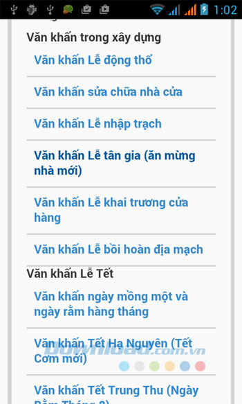 Danh mục văn khấn