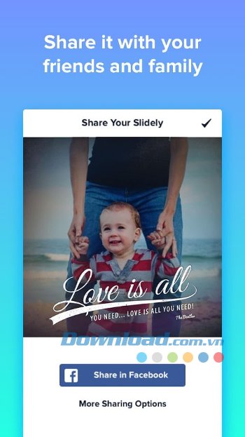 Chia sẻ với bạn bè, người thân 