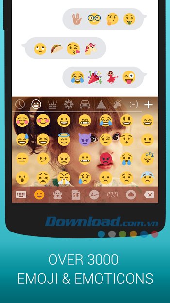 Hơn 3000 biểu tượng cảm xúc siêu cute