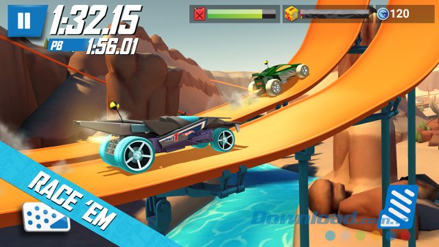 Trải nghiệm game đua xe đồ chơi cực hay trên Android