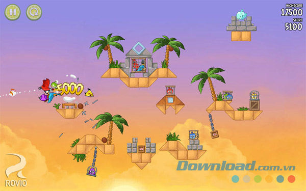 Angry Birds Rio cho Mac mang tới hàng trăm màn chơi kịch tính