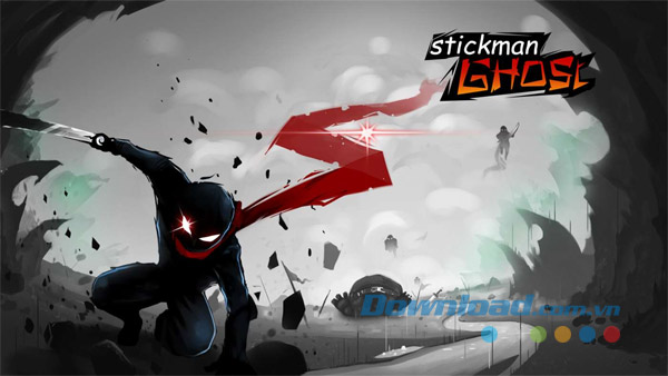 Game hành động miễn phí Stickman Ghost Ninja cho Windows Phone 