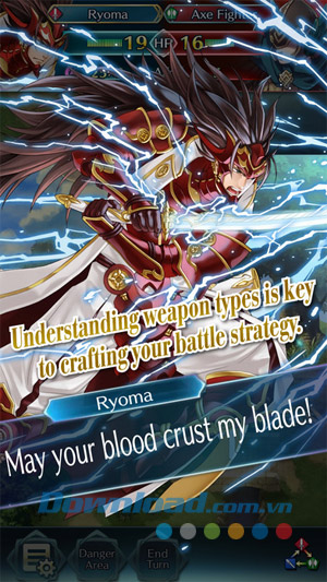 Fire Emblem Heroes cho iOS sử dụng đa dạng vũ khí