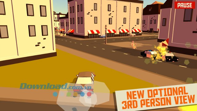 Game over khi chiếc xe của bạn gặp nạn hoặc bị cảnh sát tóm